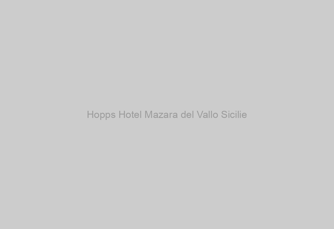 Hopps Hotel Mazara del Vallo Sicilie